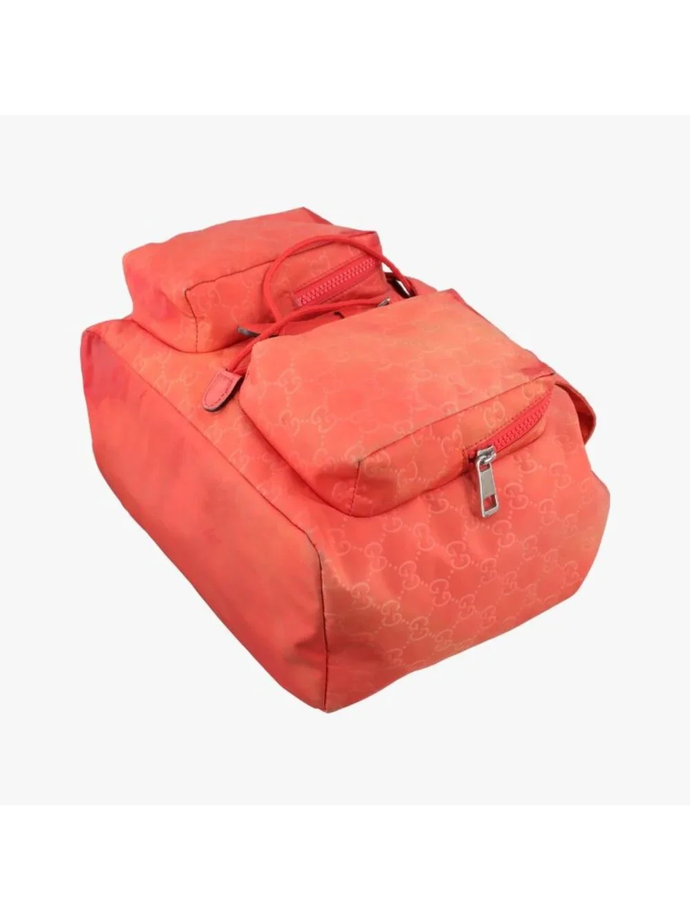 Gucci GG Pattern Orange Backpack